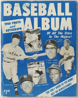 1960 Multi-Signed Baseball Album Magazine (PSA/DNA)